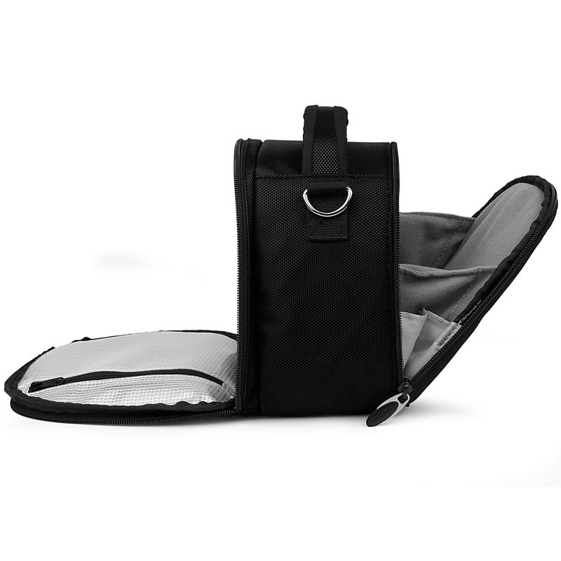 Vangoddy BLack Black SLR Small Camera Bag Compatible for Kodak PixPro Printomatic Smile Classic and Mini Shot - Image 4